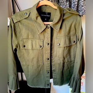 NWT- Who What Wear Women’s Size Medium Light cotton jacket.